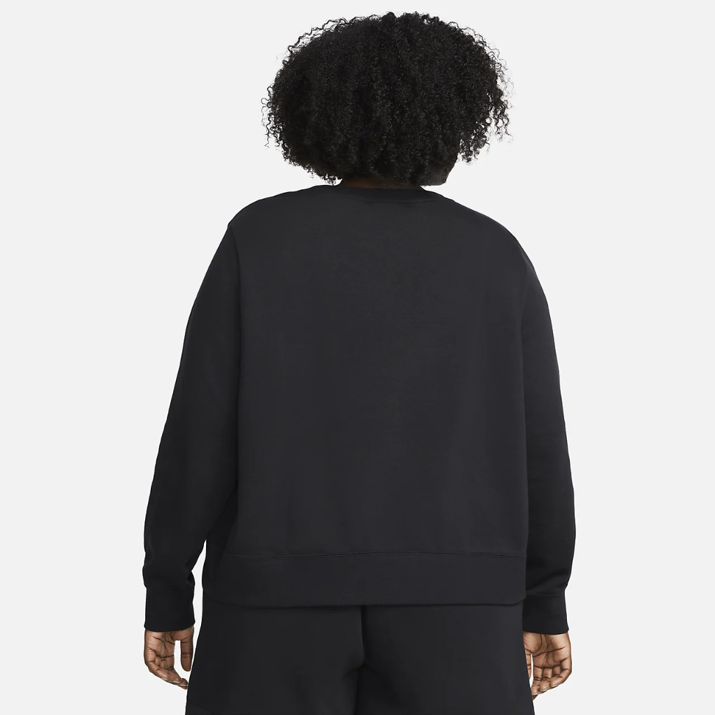 Nike Sportswear Club Fleece Women&#039;s Crew-Neck Sweatshirt (Plus Size) DV5087-010