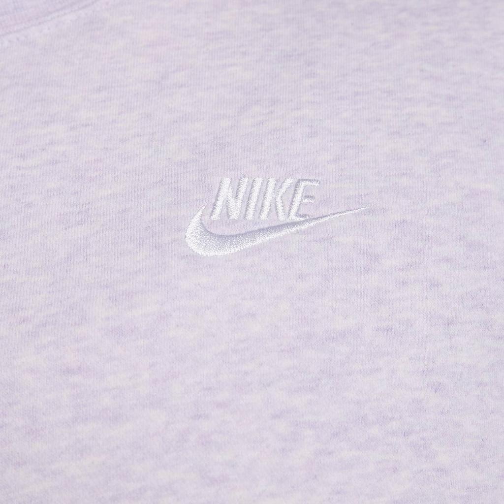 Nike Sportswear Club Fleece Women&#039;s Crew-Neck Sweatshirt (Plus Size) DV5087-536