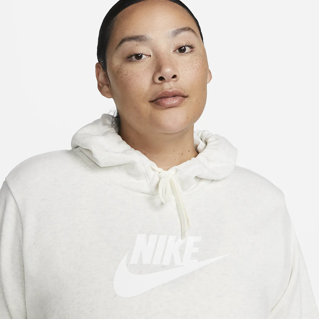 Nike Sportswear Club Fleece Women&#039;s Pullover Hoodie (Plus Size) DV5091-141