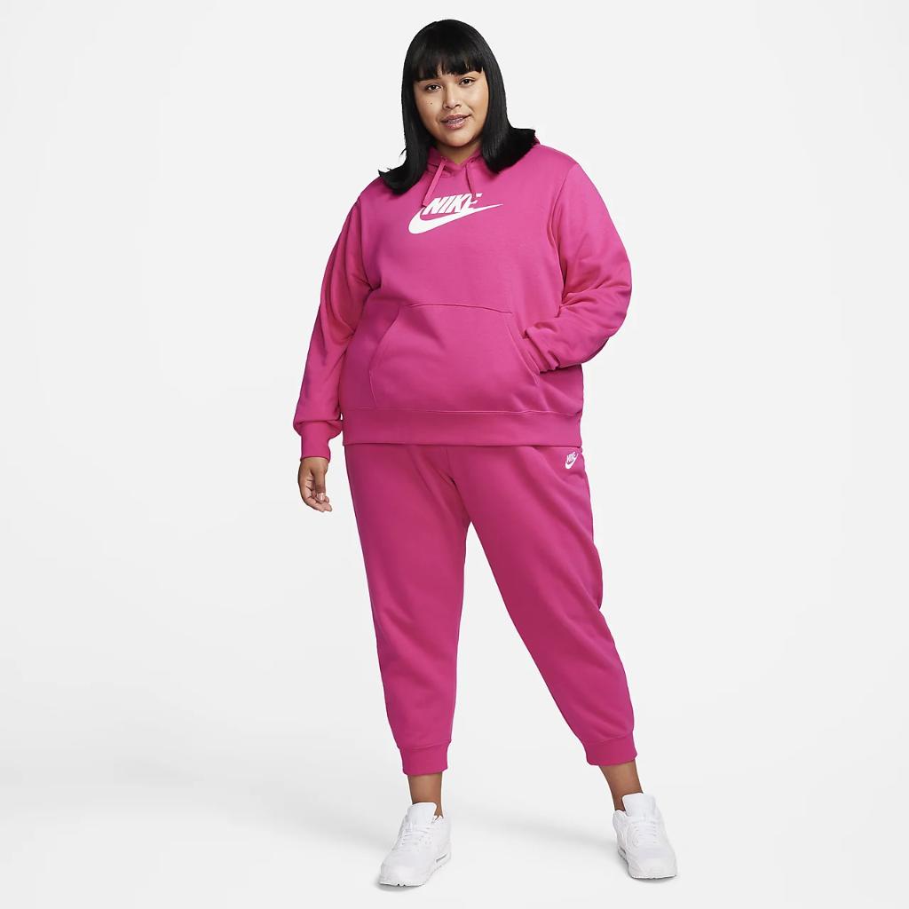 Nike Sportswear Club Fleece Women&#039;s Pullover Hoodie (Plus Size) DV5091-615