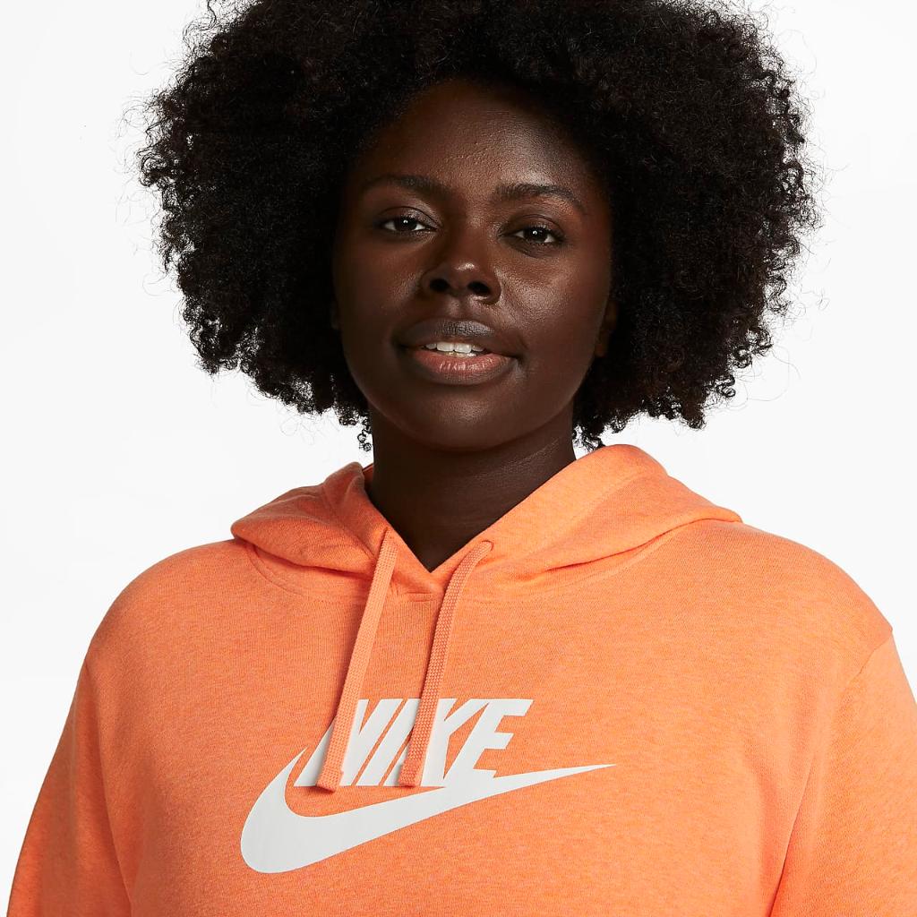 Nike Sportswear Club Fleece Women&#039;s Pullover Hoodie (Plus Size) DV5091-871