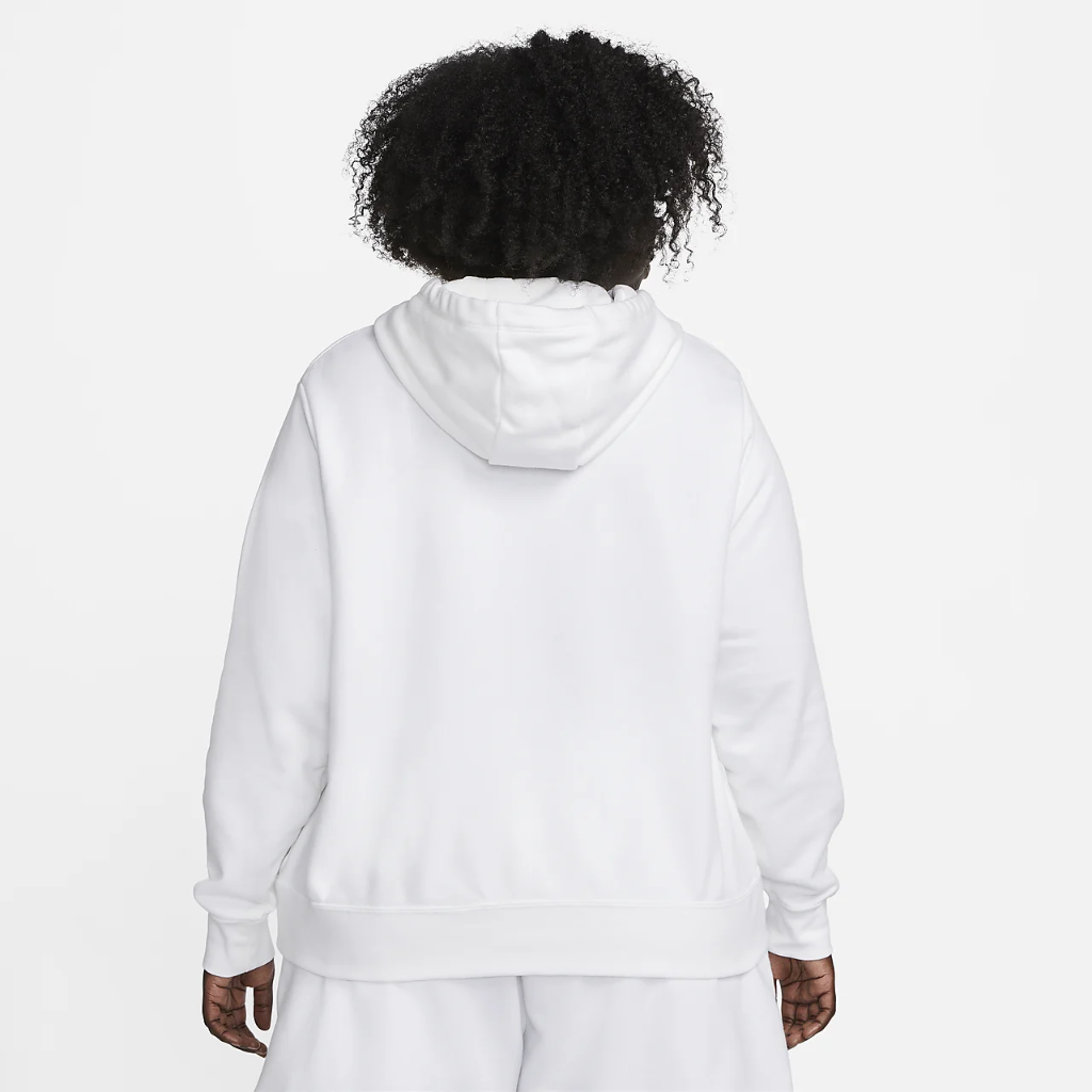 Nike Sportswear Club Fleece Women&#039;s Pullover Hoodie (Plus Size) DV5092-100