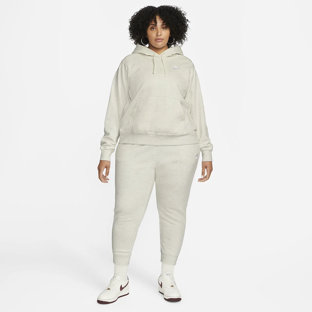 Nike Sportswear Club Fleece Women&#039;s Pullover Hoodie (Plus Size) DV5092-141