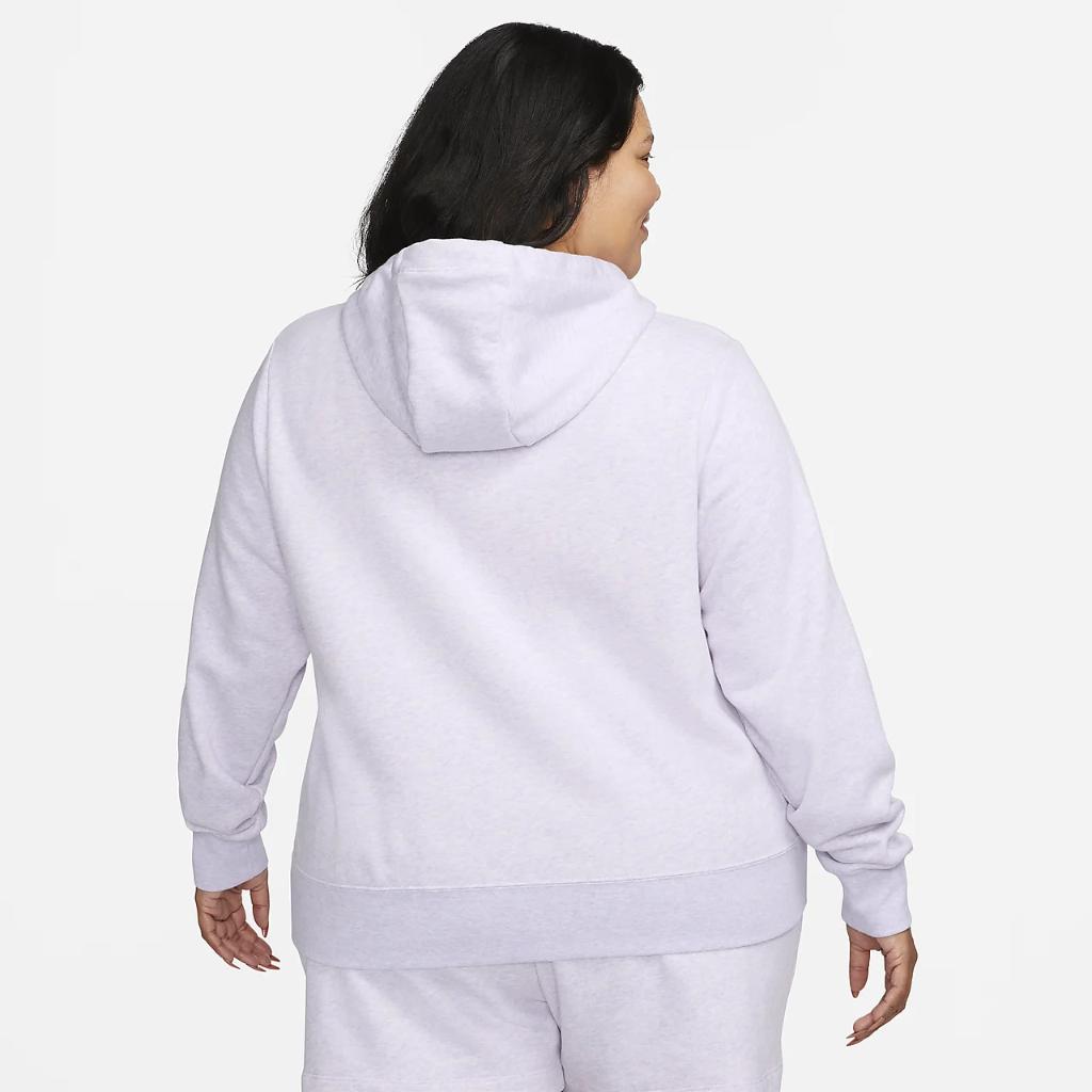 Nike Sportswear Club Fleece Women&#039;s Pullover Hoodie (Plus Size) DV5092-536