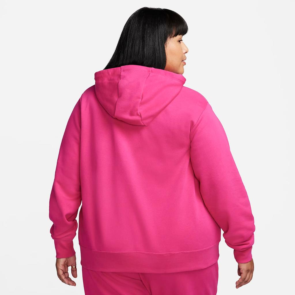 Nike Sportswear Club Fleece Women&#039;s Pullover Hoodie (Plus Size) DV5092-615