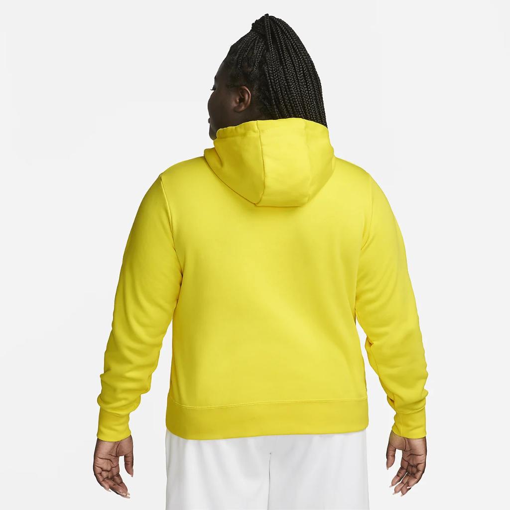 Nike Sportswear Club Fleece Women&#039;s Pullover Hoodie (Plus Size) DV5092-731