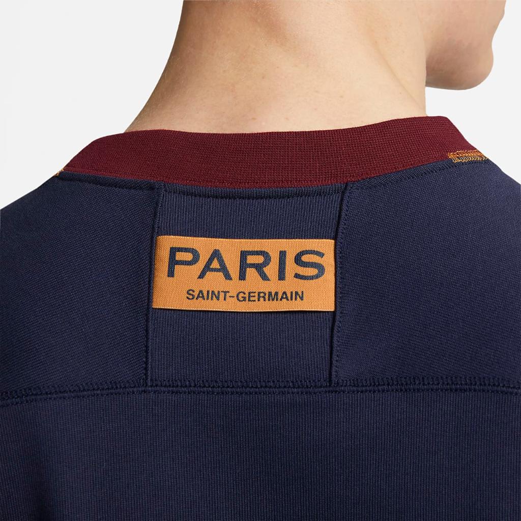 Paris Saint-Germain Travel Men&#039;s Nike Short-Sleeve Soccer Top DV5108-498