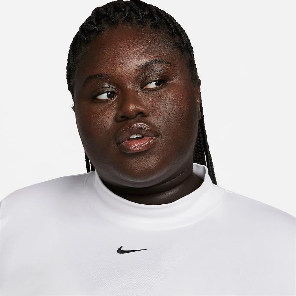 Nike Sportswear Essential Women&#039;s Long-Sleeve Mock-Neck Top (Plus Size) DV5190-100