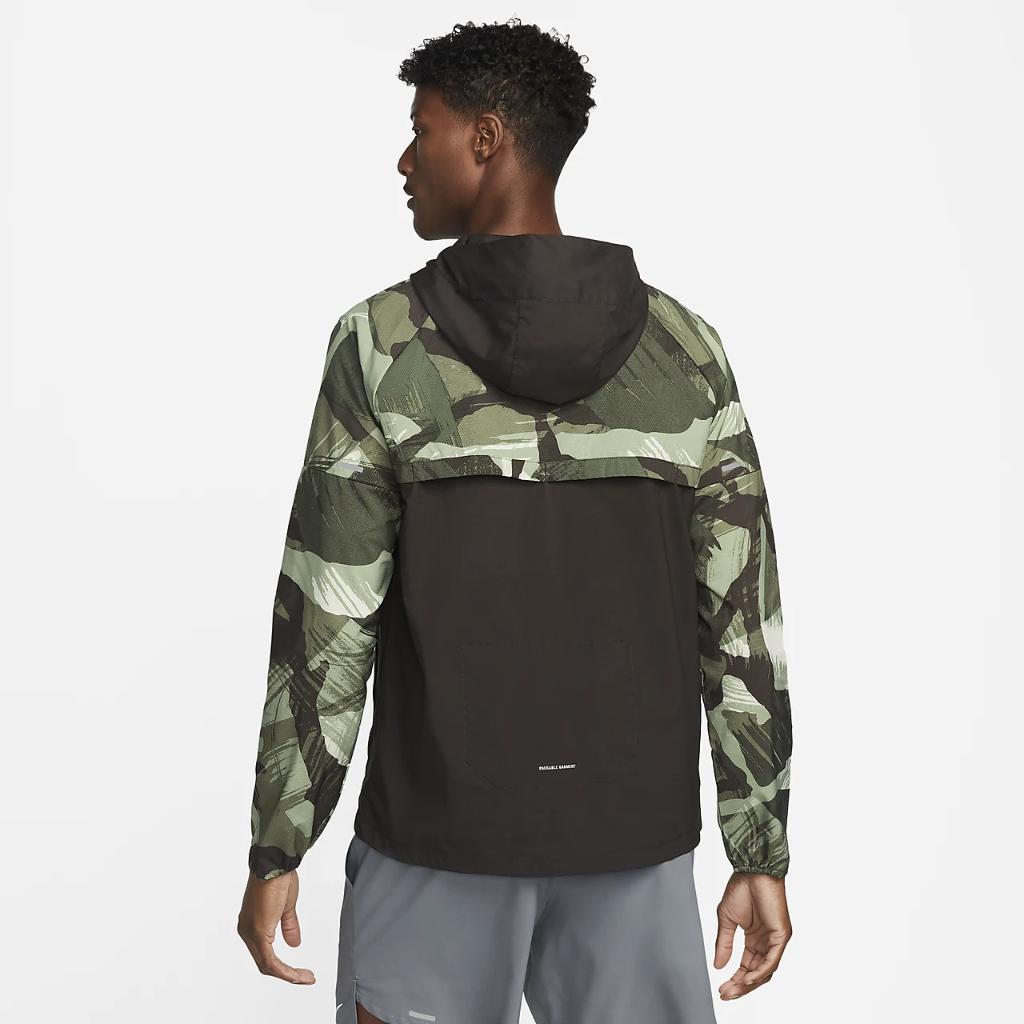 Nike Repel Windrunner Men&#039;s Camo Running Jacket DV5199-386