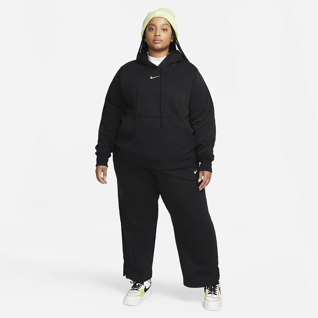 Nike Sportswear Phoenix Fleece Women&#039;s High-Waisted Wide-Leg Sweatpants (Plus Size) DV5213-010