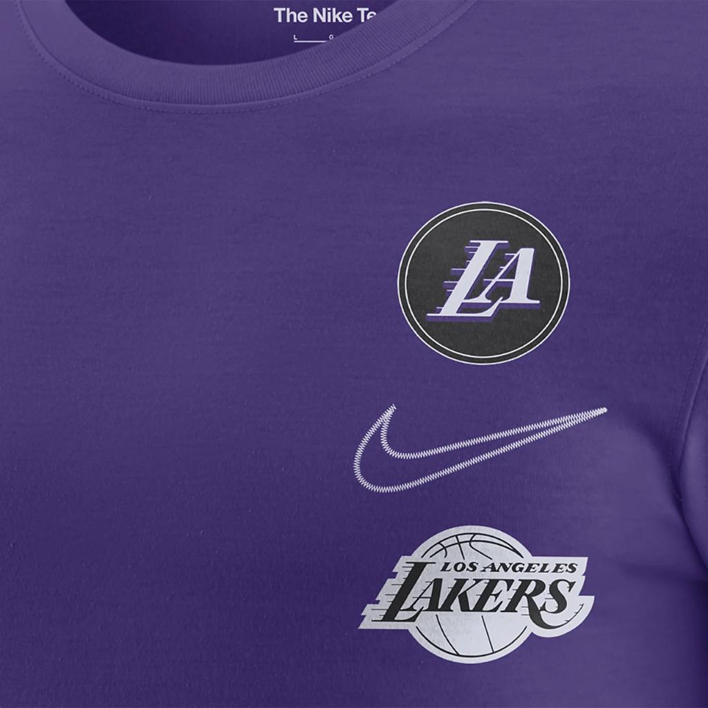 Los Angeles Lakers Courtside City Edition Men&#039;s Nike Max90 NBA T-Shirt DV5857-504