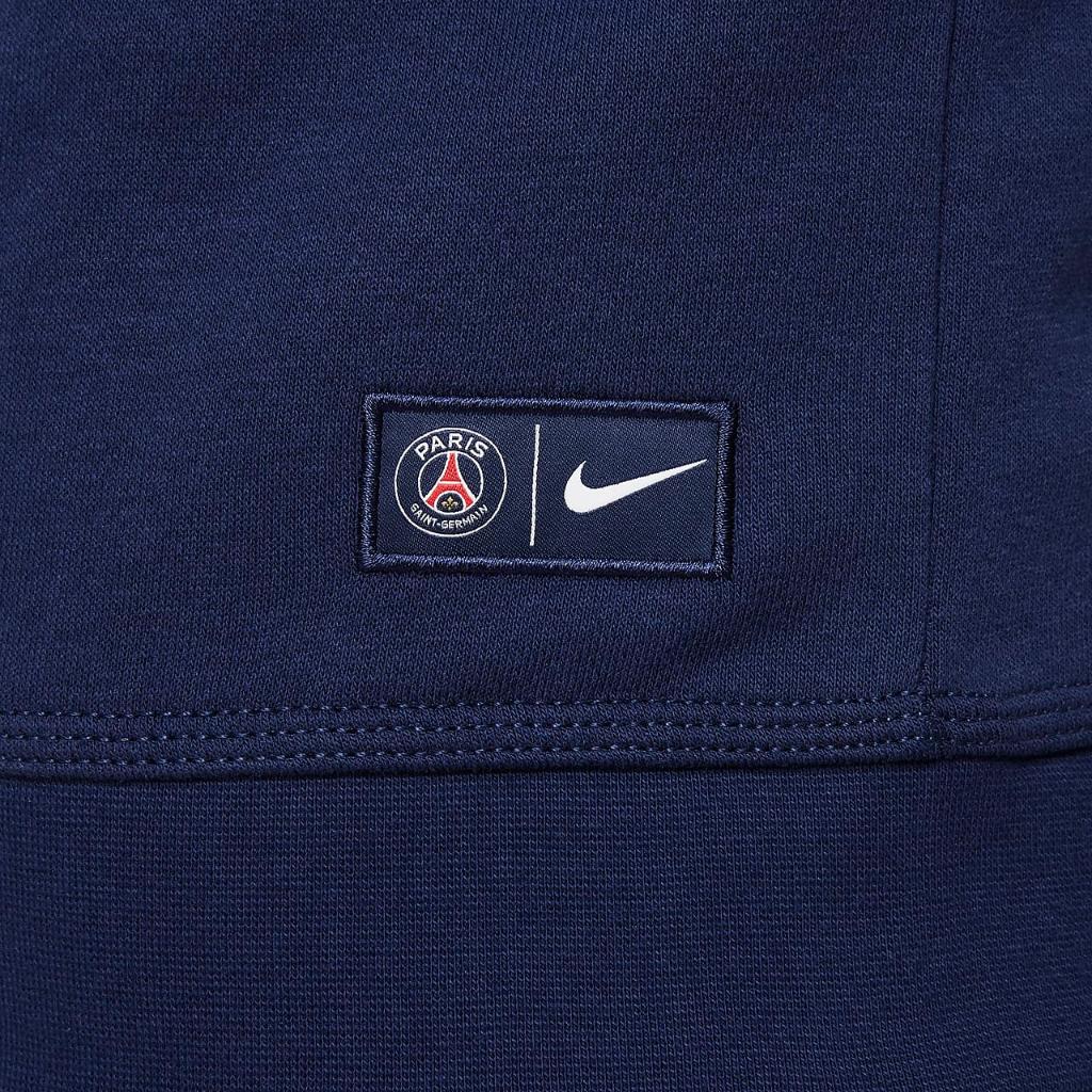 Paris Saint-Germain Club Big Kids&#039; (Boys&#039;) Nike Soccer Full-Zip French Terry Hoodie DV6167-410