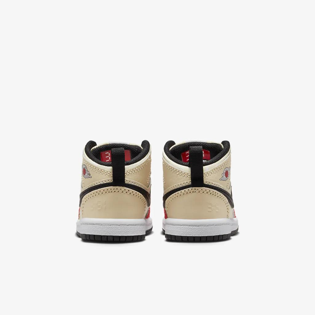 Jordan 1 Mid Sneaker School Baby/Toddler Shoes DV7011-100