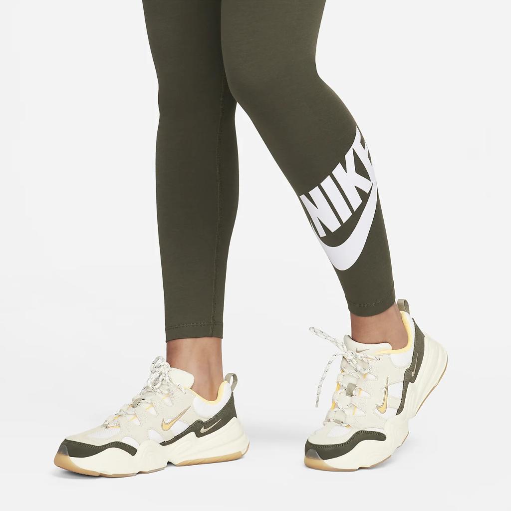 Nike Sportswear Classics Women&#039;s High-Waisted Graphic Leggings DV7791-325