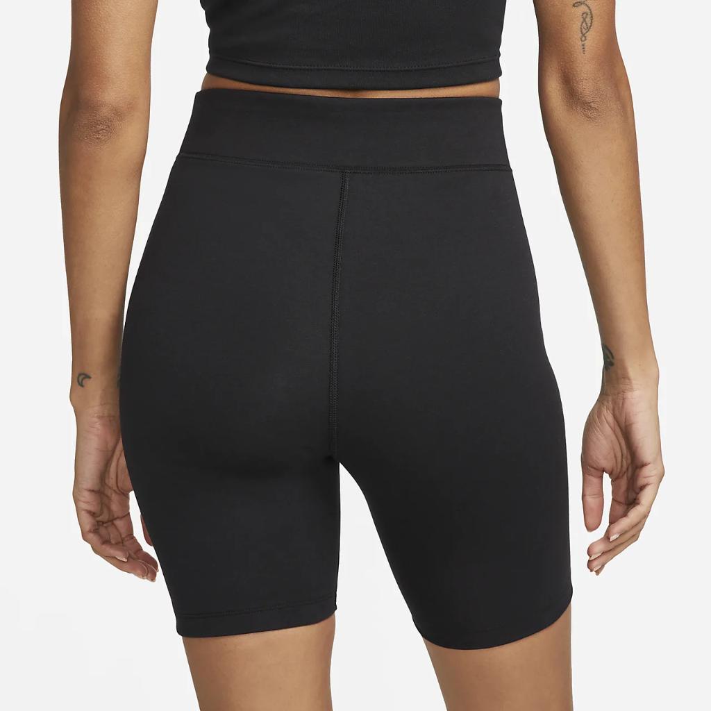 Nike Sportswear Classics Women&#039;s High-Waisted 8&quot; Biker Shorts DV7797-010