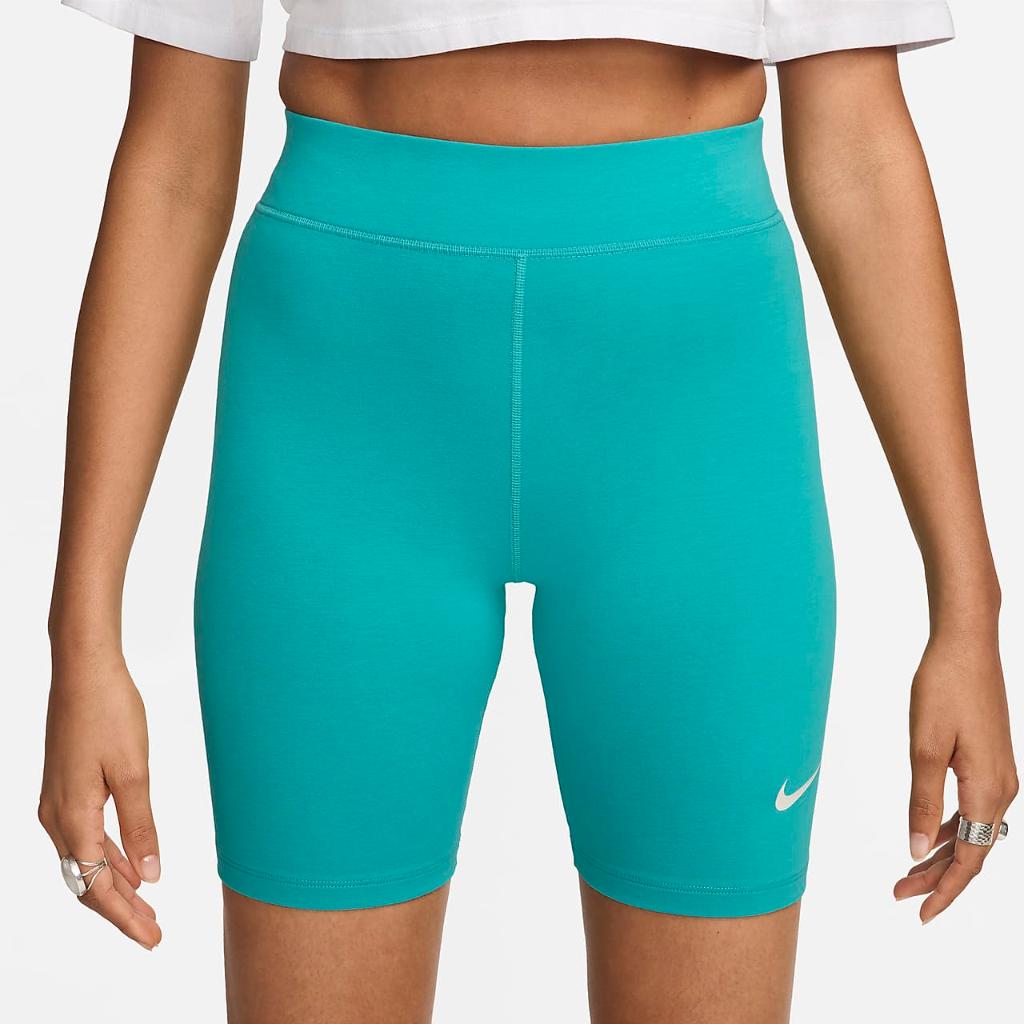 Nike Sportswear Classic Women&#039;s High-Waisted 8&quot; Biker Shorts DV7797-345