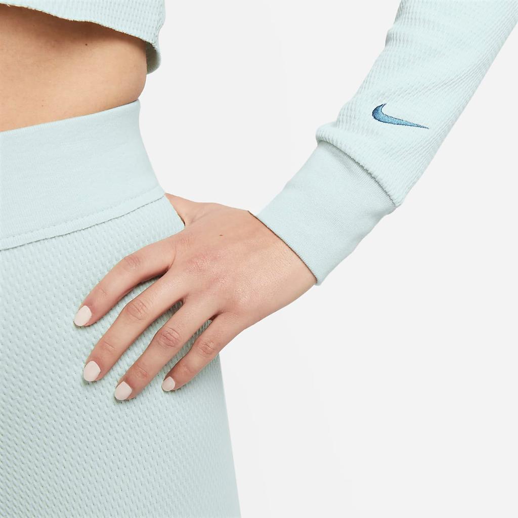 Nike Sportswear Everyday Modern Women&#039;s Long-Sleeve Crop Top DV7834-034