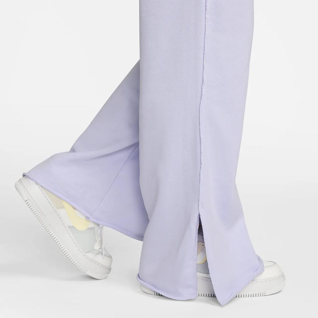 Nike Sportswear Everyday Modern Women&#039;s High-Waisted Wide-Leg French Terry Pants DV7844-536