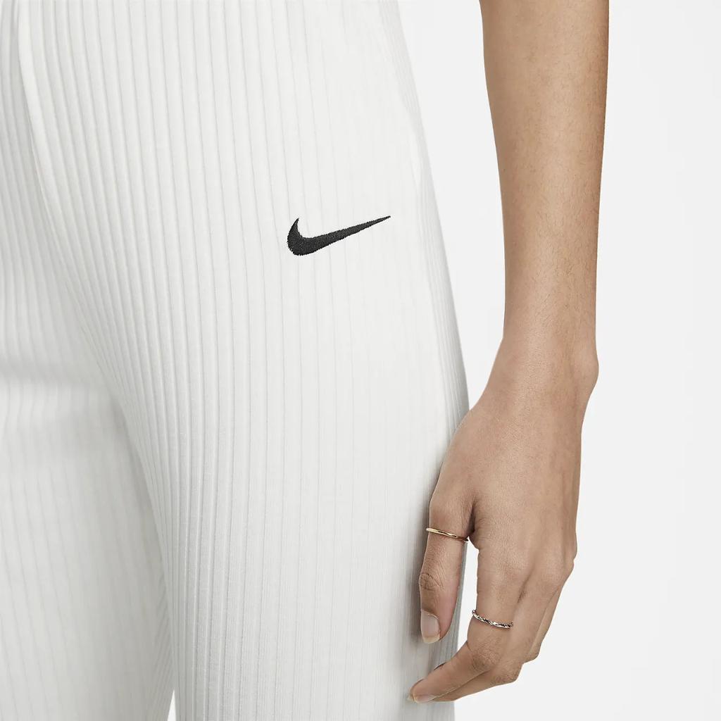 Nike Sportswear Women&#039;s High-Waisted Ribbed Jersey Pants DV7868-133