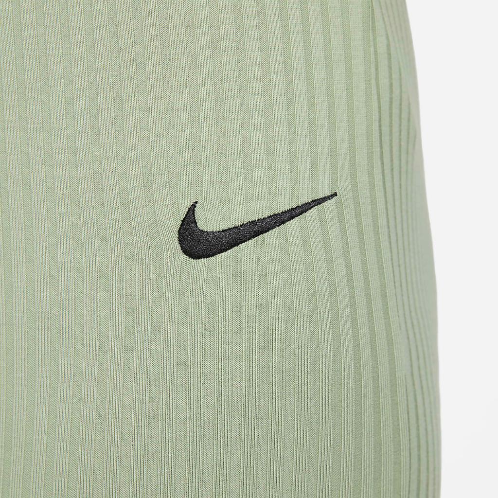 Nike Sportswear Women&#039;s High-Waisted Ribbed Jersey Pants DV7868-386