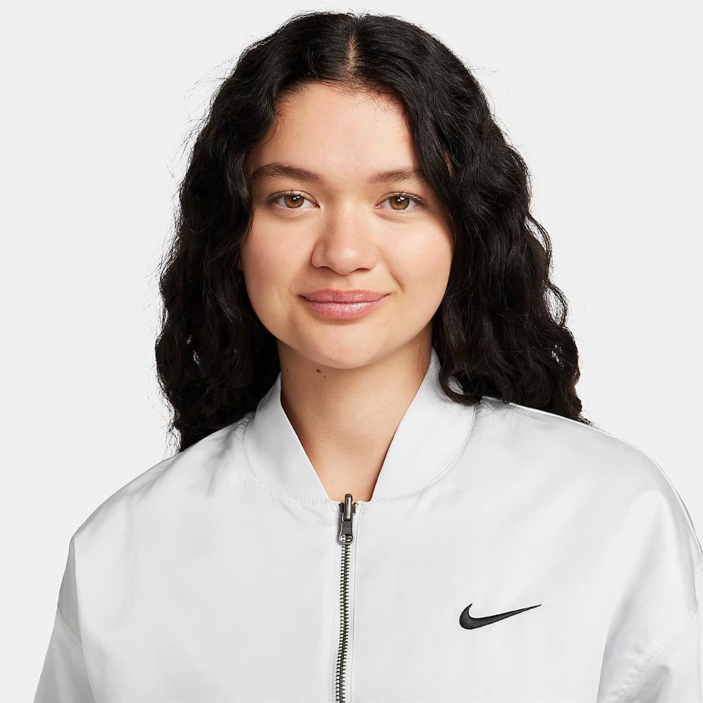 Nike Sportswear Women&#039;s Reversible Varsity Bomber Jacket DV7876-025
