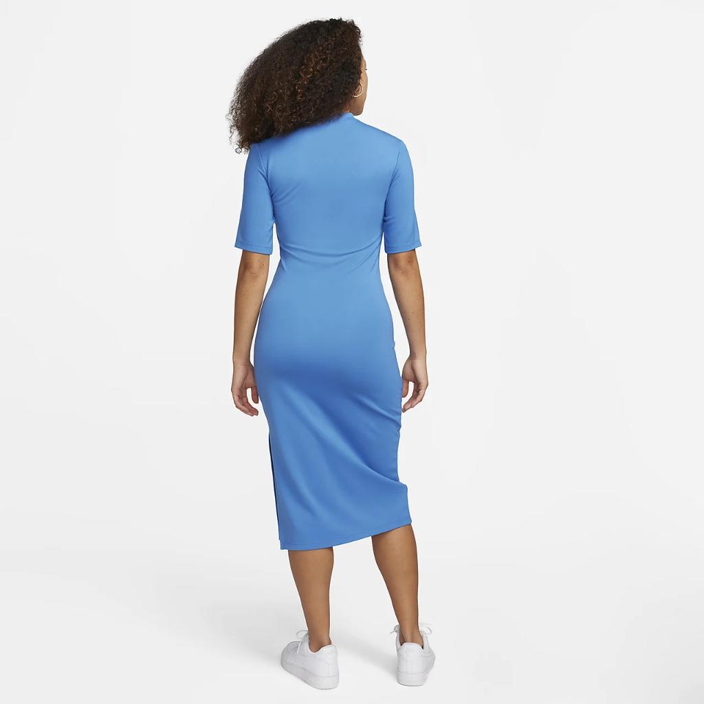 Nike Sportswear Essential Women&#039;s Tight Midi Dress DV7878-402