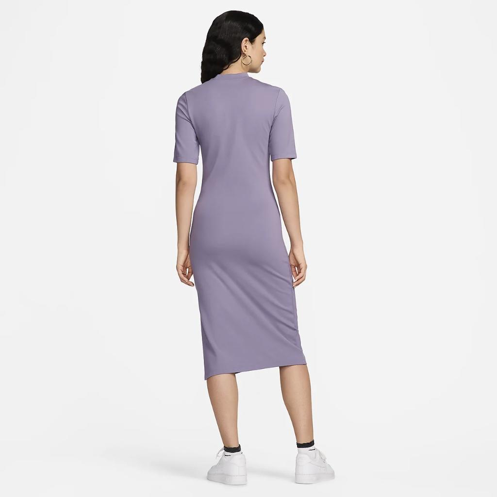 Nike Sportswear Essential Women&#039;s Tight Midi Dress DV7878-509