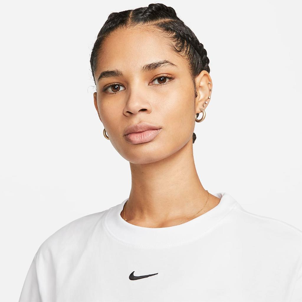 Nike Sportswear Essential Women&#039;s Short-Sleeve T-Shirt Dress DV7882-100