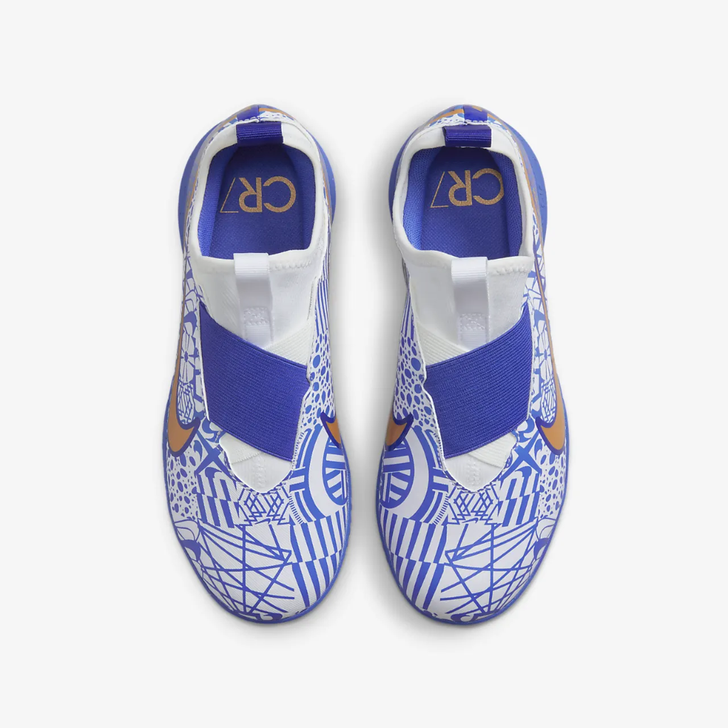 Nike Jr. Zoom Mercurial Vapor 15 Academy CR7 IC Little/Big Kids&#039; Indoor/Court Soccer Shoes DV8189-182