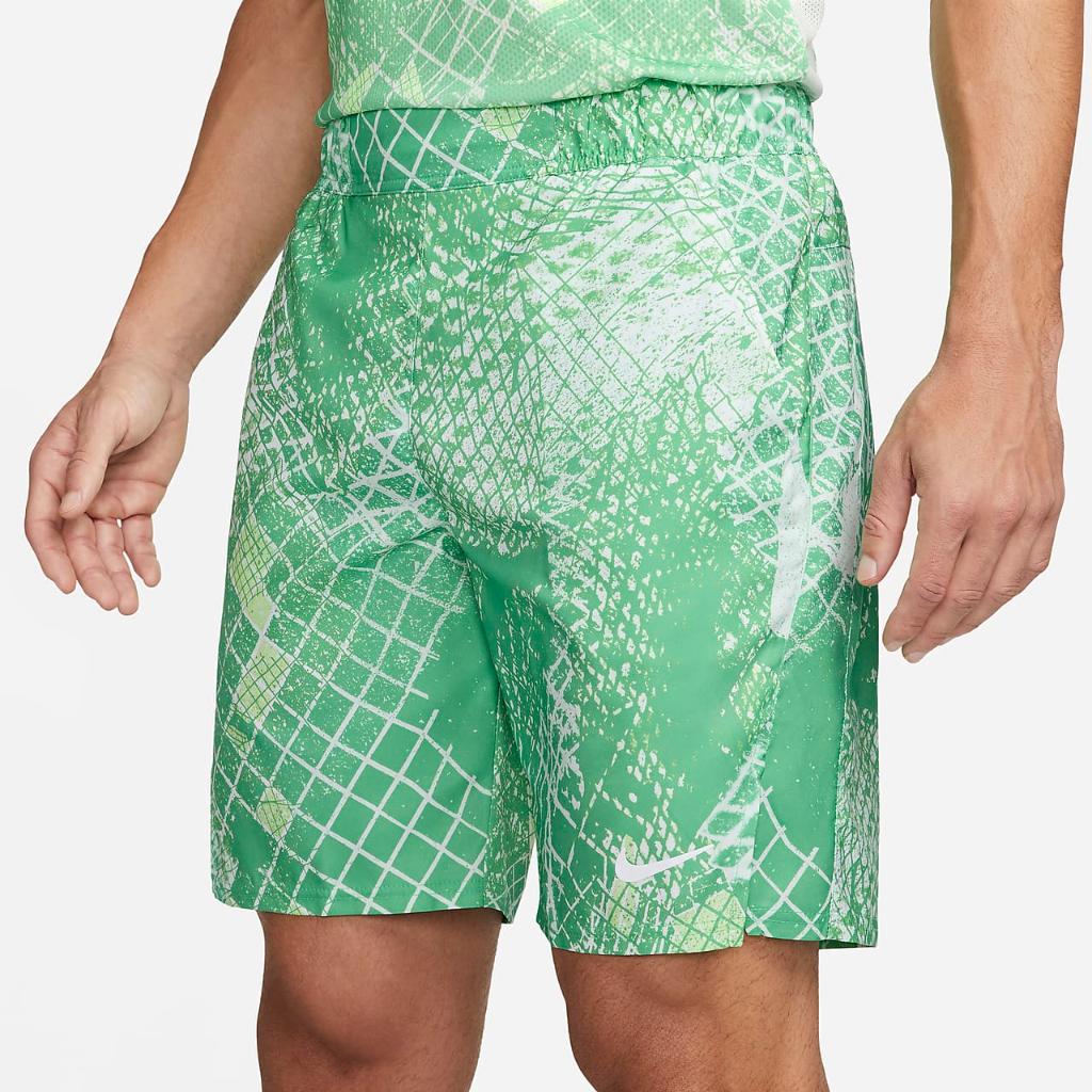 NikeCourt Dri-FIT Victory Men&#039;s 9&quot; Printed Tennis Shorts DV9115-363