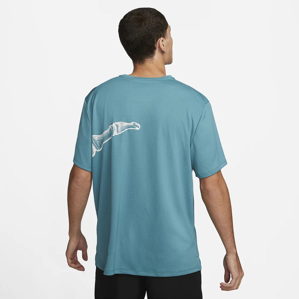 Nike Dri-FIT UV Run Division Miler Men&#039;s Short-Sleeve Graphic Running Top DV9263-379