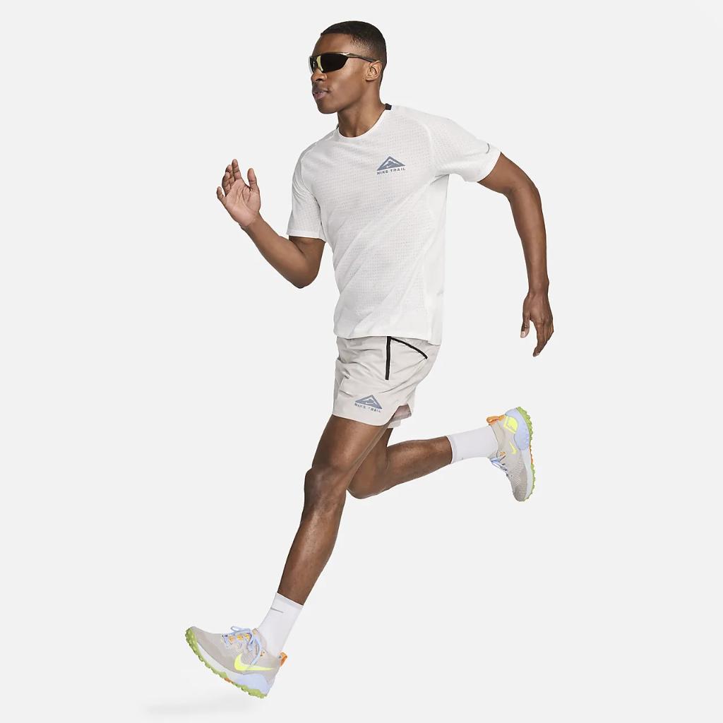 Nike Trail Solar Chase Men&#039;s Dri-FIT Short-Sleeve Running Top DV9305-121