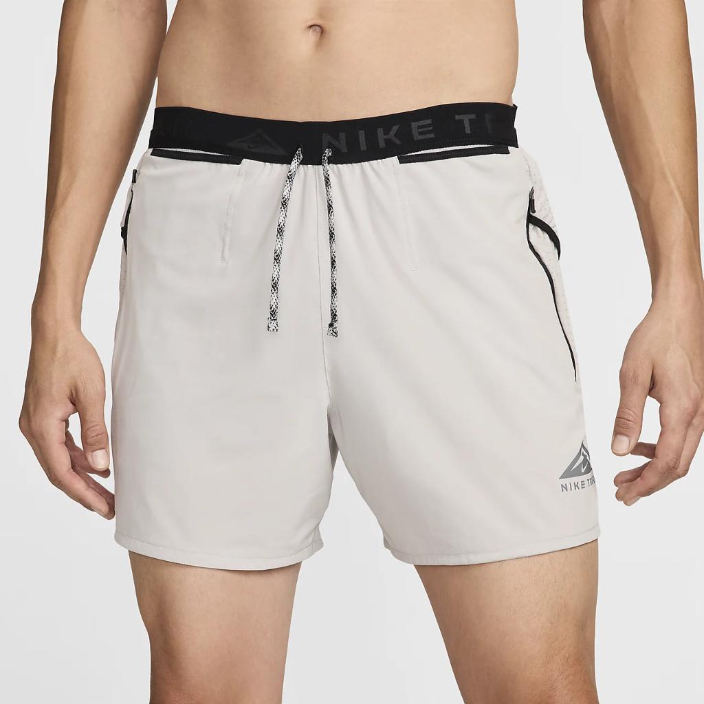 Nike Trail Second Sunrise Men&#039;s Dri-FIT 5&quot; Brief-Lined Running Shorts DV9311-012