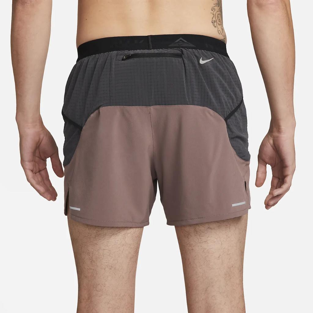 Nike Trail Second Sunrise Men&#039;s Dri-FIT 5&quot; Brief-Lined Running Shorts DV9311-291