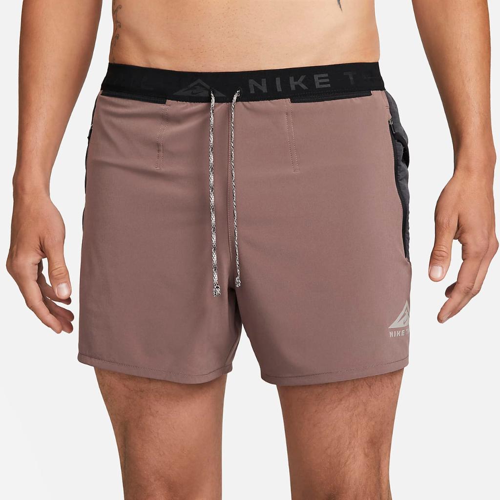 Nike Trail Second Sunrise Men&#039;s Dri-FIT 5&quot; Brief-Lined Running Shorts DV9311-291