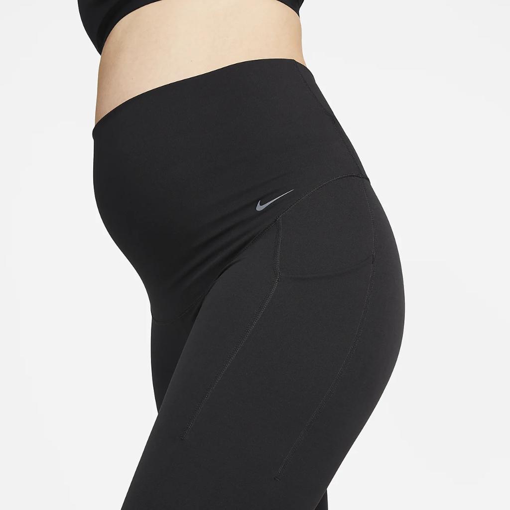 Nike Zenvy (M) Women&#039;s Gentle-Support High-Waisted 7/8 Leggings (Maternity) DV9432-010