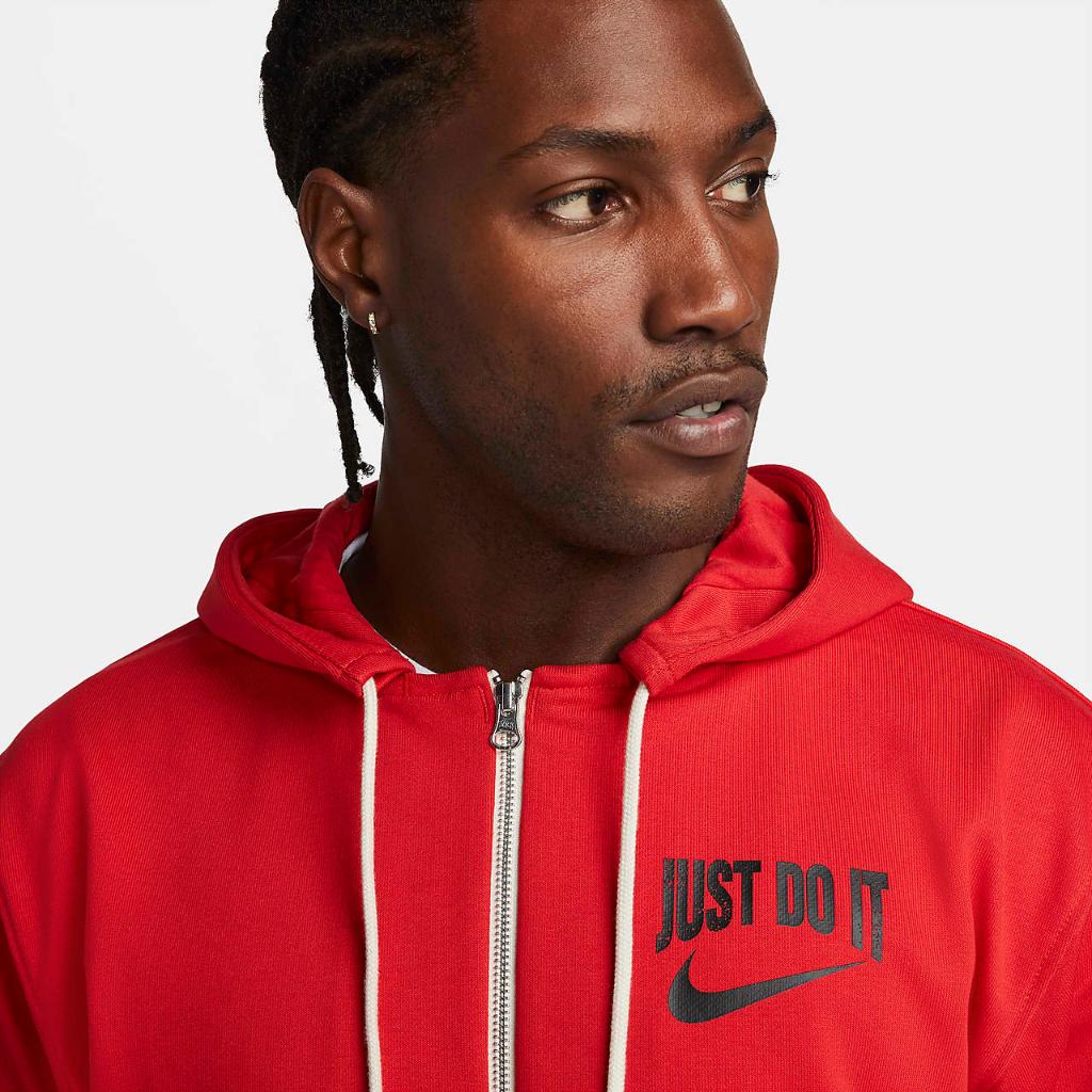 Nike Dri-FIT Standard Issue Men&#039;s Full-Zip Basketball Hoodie DV9448-657