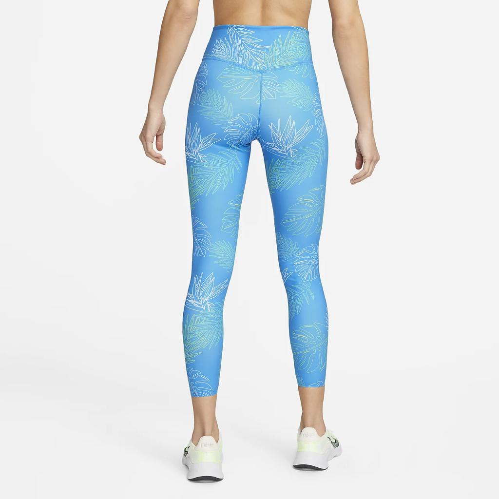 Nike One Luxe Women&#039;s Mid-Rise 7/8 Leggings DV9680-435