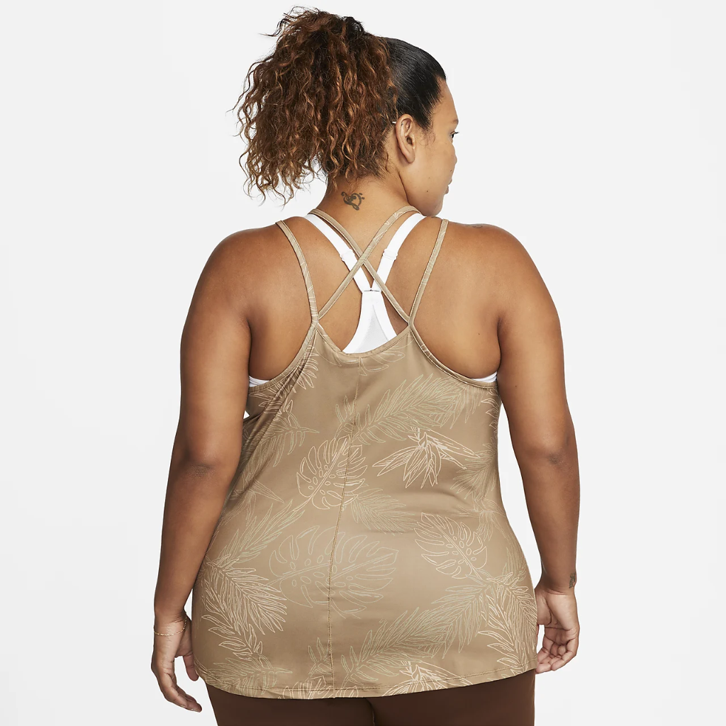 Nike Dri-FIT One Luxe Women&#039;s Slim Fit Strappy Tank (Plus Size) DV9685-258