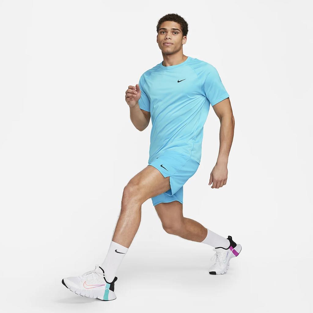 Nike Dri-FIT Ready Men&#039;s Short-Sleeve Fitness Top DV9815-416