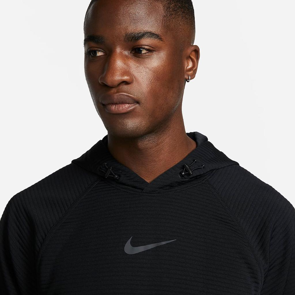 Nike Pro Dri-FIT Men&#039;s Fleece Fitness Pullover DV9821-010