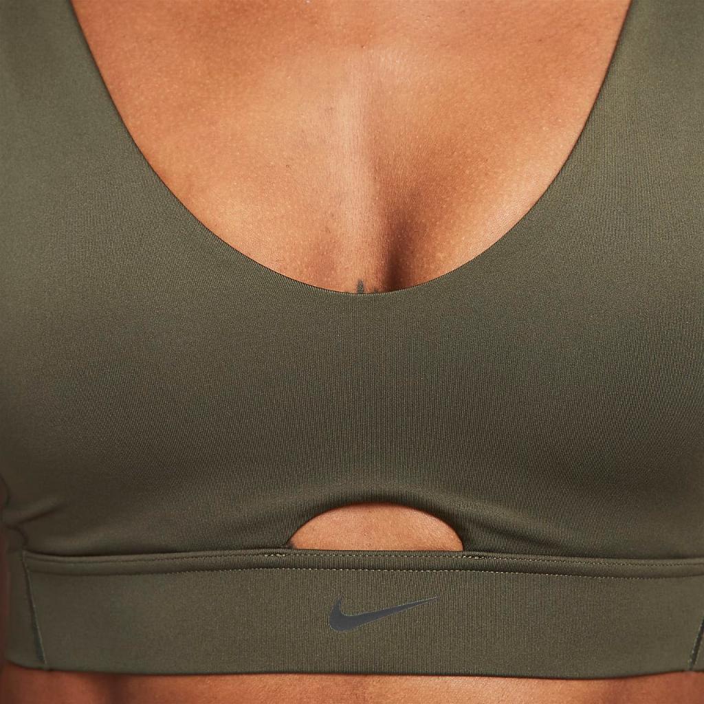 Nike Indy Plunge Cutout Women&#039;s Medium-Support Padded Sports Bra DV9837-325