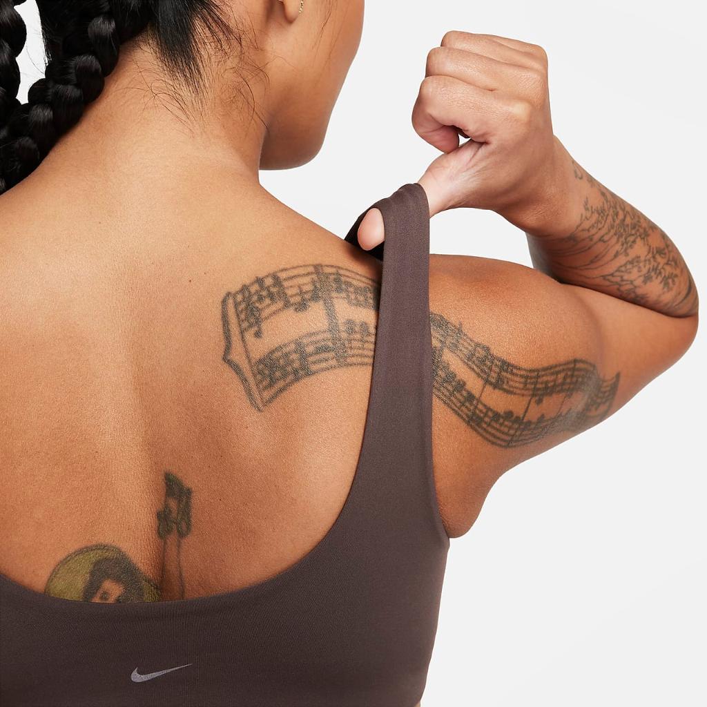 Nike Alate All U Women&#039;s Light-Support Lightly Lined U-Neck Sports Bra DV9855-237