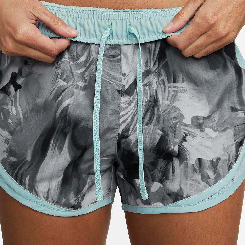 Nike Dri-FIT Tempo Women&#039;s Brief-Lined Printed Running Shorts DV9862-010