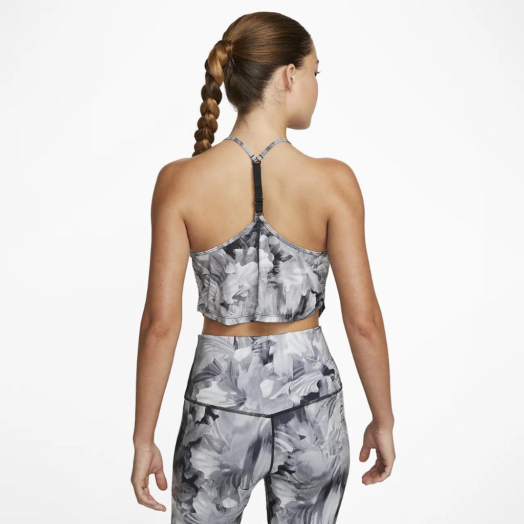 Nike Dri-FIT One Women&#039;s Cropped Printed Tank Top DV9866-010