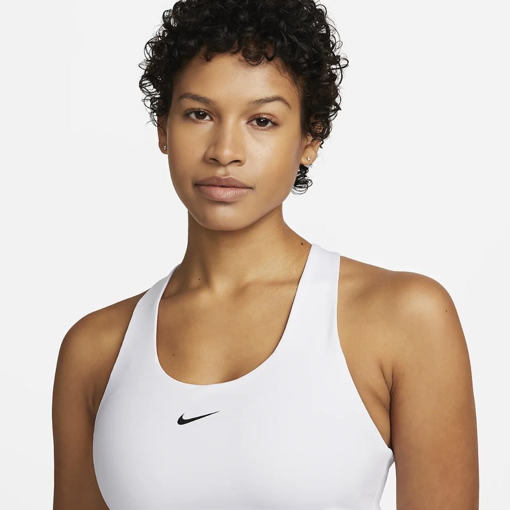 Nike Swoosh Women&#039;s Medium-Support Padded Sports Bra Tank DV9897-100