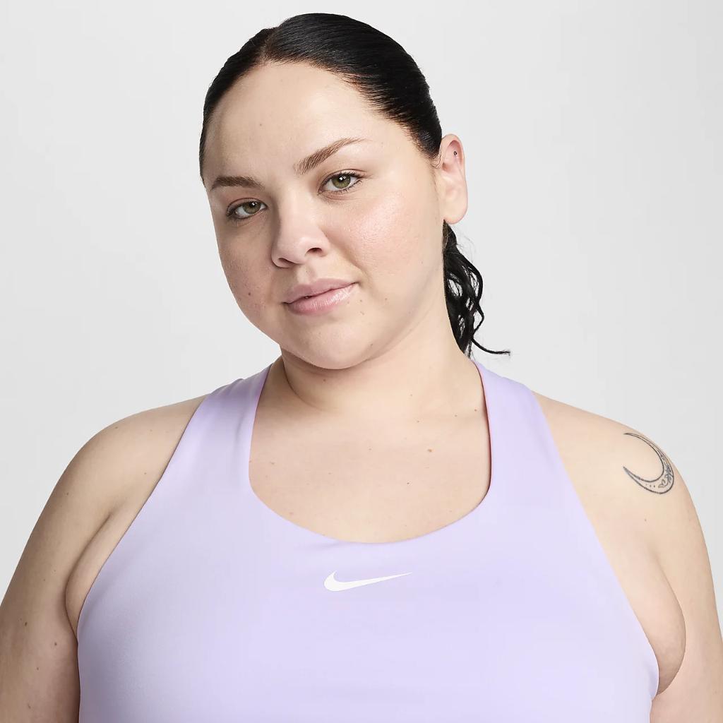 Nike Swoosh Women&#039;s Medium-Support Padded Sports Bra Tank (Plus Size) DV9899-512