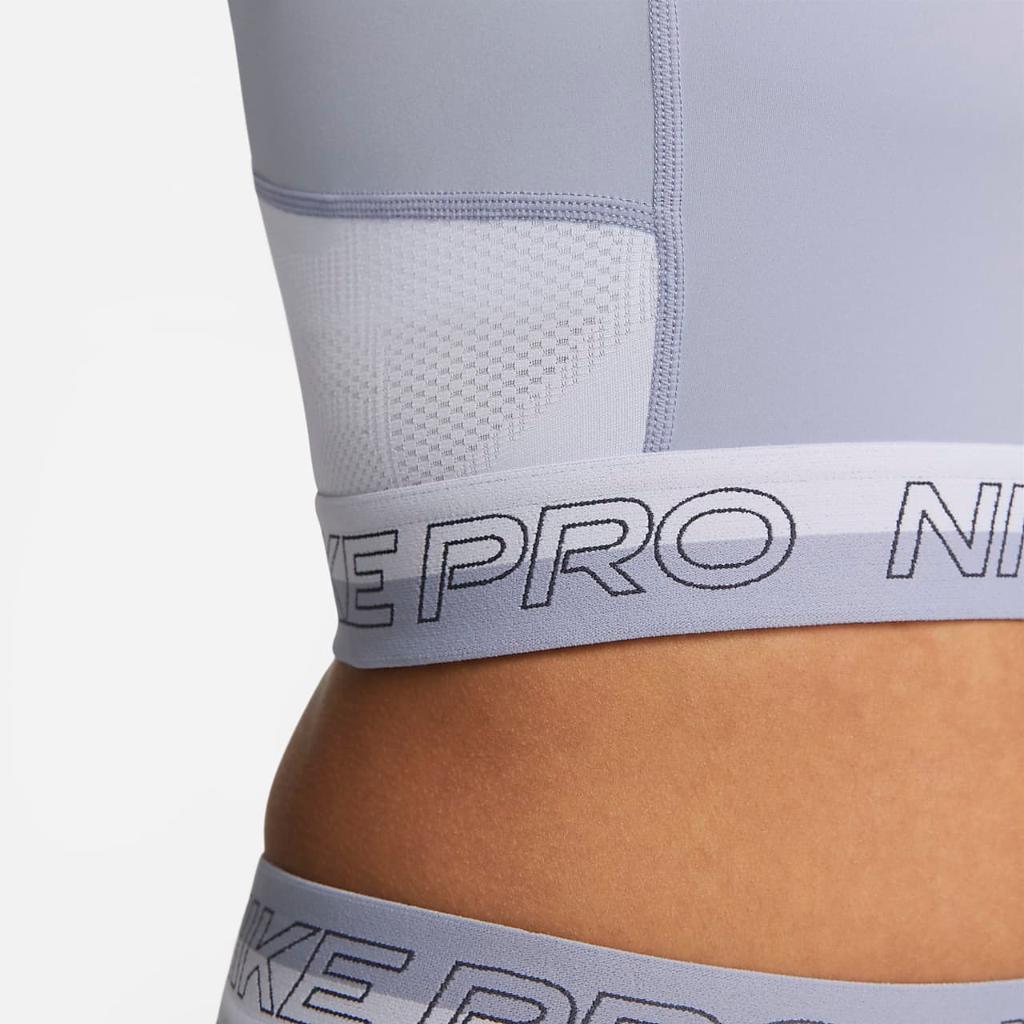 Nike Pro Dri-FIT Women&#039;s Cropped Training Tank Top DX0061-519