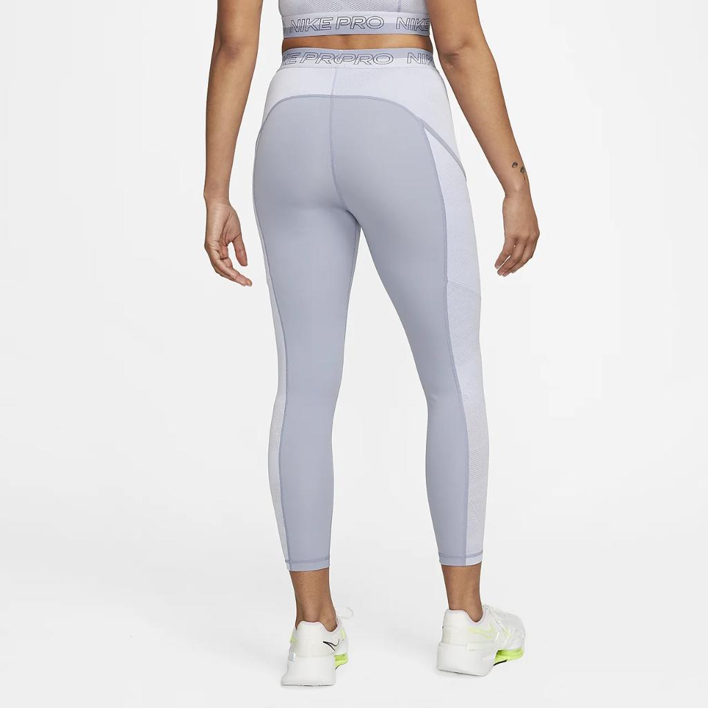 Nike Pro Women&#039;s High-Waisted 7/8 Training Leggings with Pockets DX0063-519