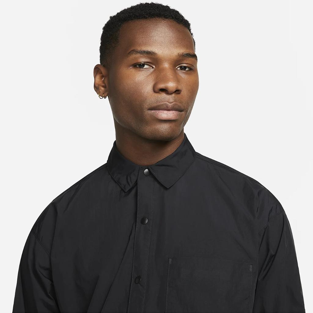 Nike Sportswear Tech Pack Men&#039;s Woven Long-Sleeve Shirt DX0205-010